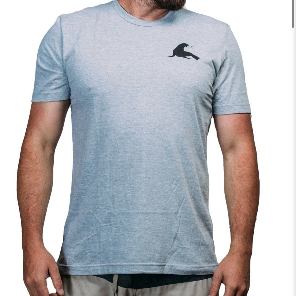 Urturt Men’s Shark Week Is Fake News T-Shirt Size Large